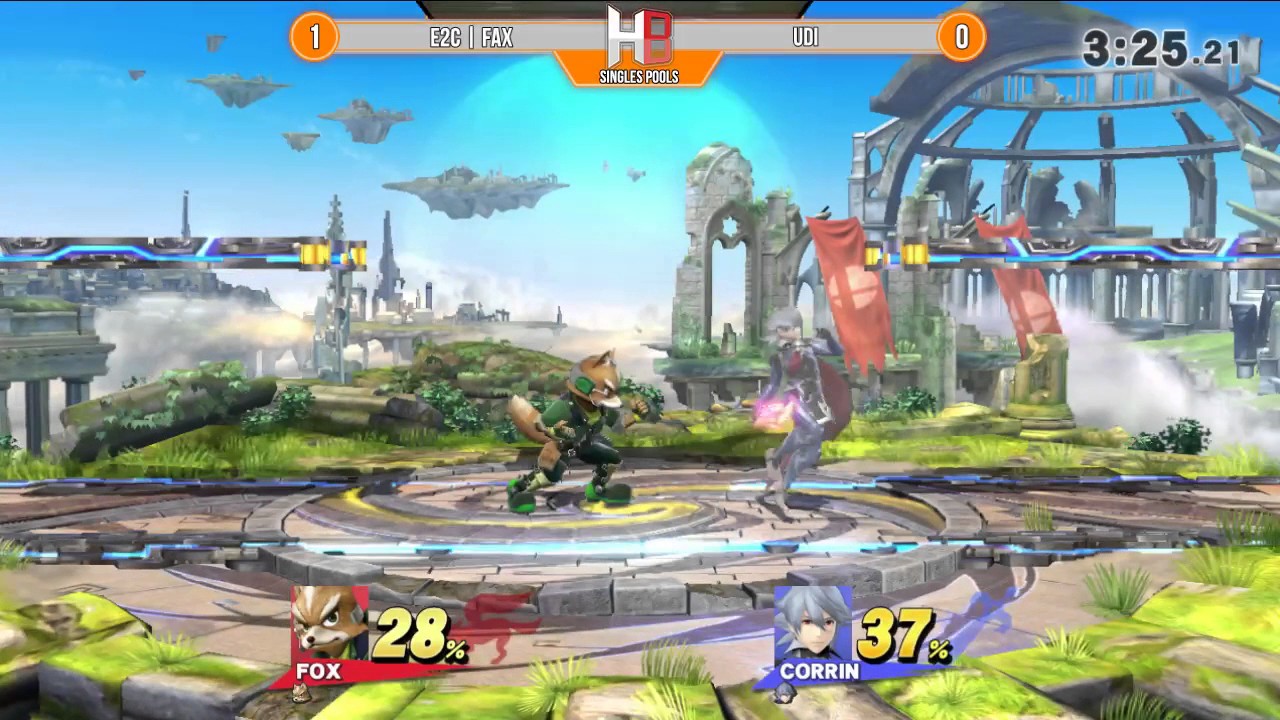 Hidden Bosses 6.0 Singles Pools: E2C l FAX (Fox) vs. Udi (Palutena, Corrin)
