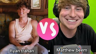 ryan trahan vs Matthew beem lifestyle comparison