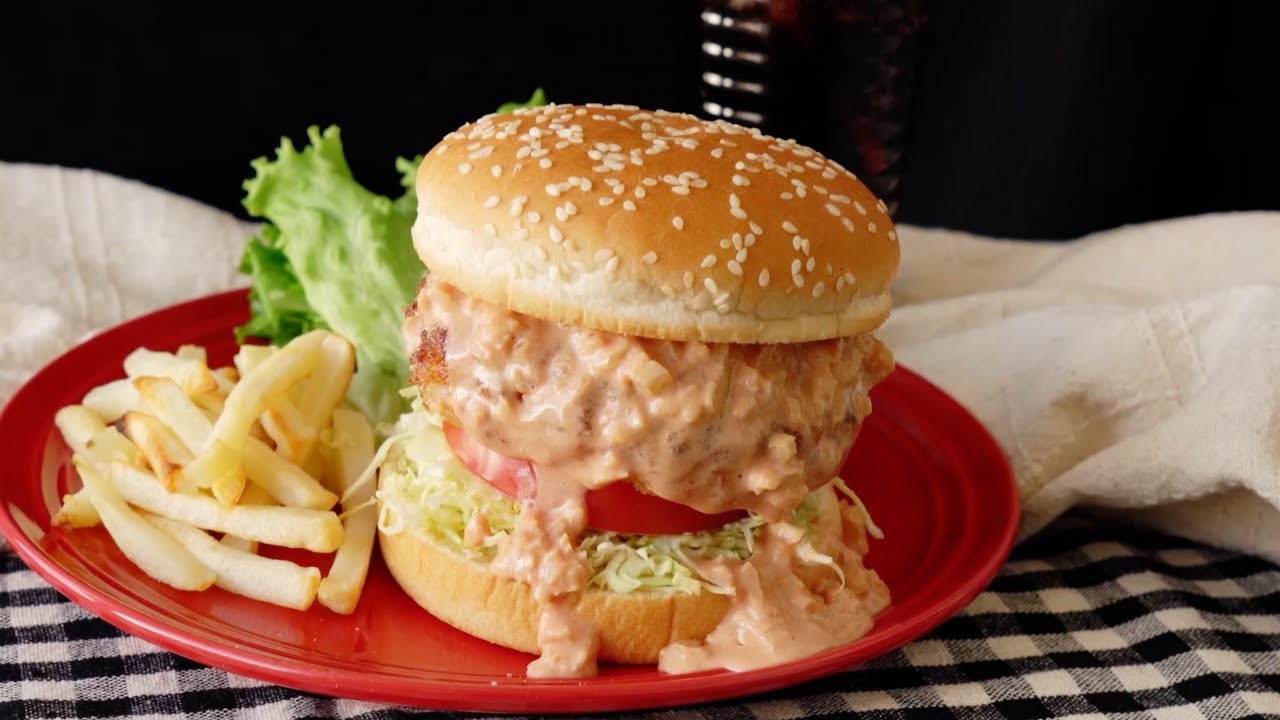 The Ridiculously Crispy Shrimp Burger | Tastemade