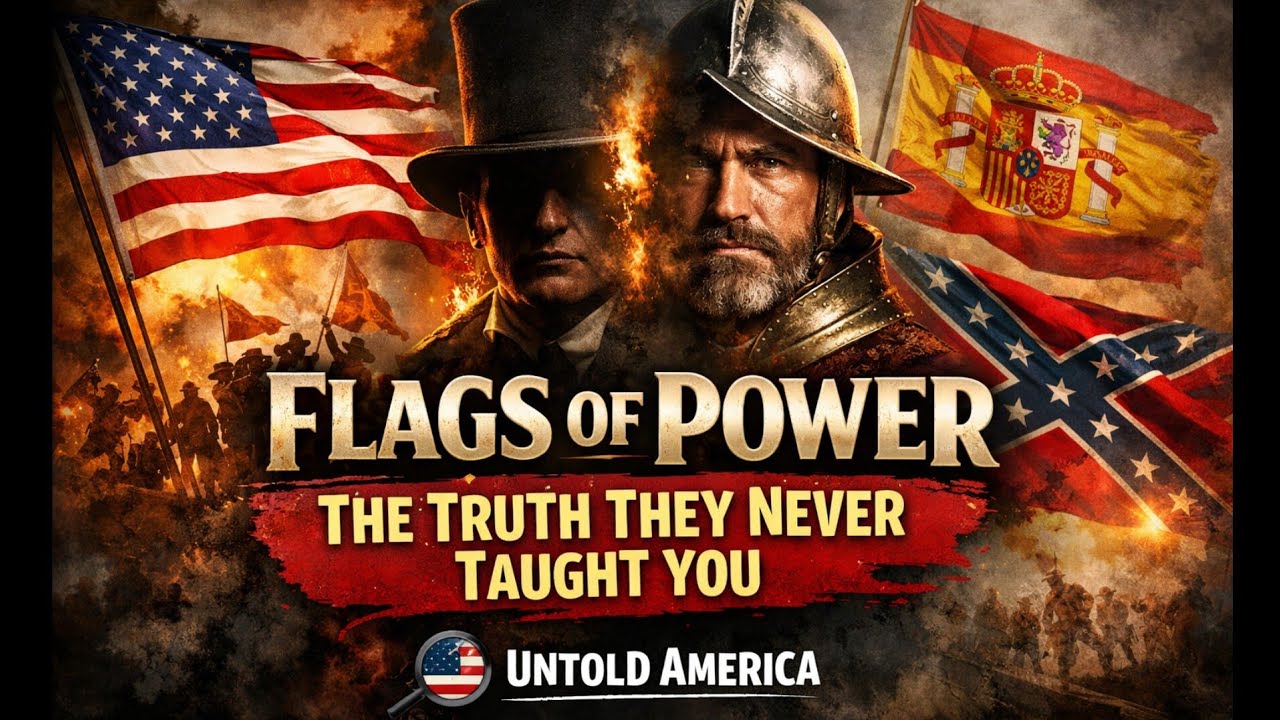 Flags of Power: The Truth They Never Taught You.#NorthAmericaHistory # ...