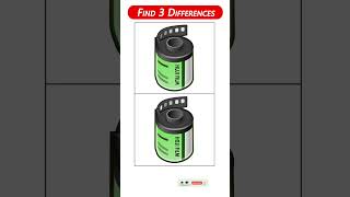 😱 99% Fail! Find 3 Differences in This OLD FILM ROLL #320 #findthedifferences #spotthedifference