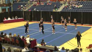 Noble Varsity Cheerleading Competition 2017 States 2/11/17