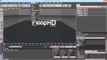 How to create falling cubes in Cinema 4D