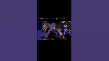 Thumbnail of Tujhe Kitna Chahne Lage Hum | Fingerstyle Guitar Cover 🎸💌 | Kabir Singh #Shorts #GuitarCover