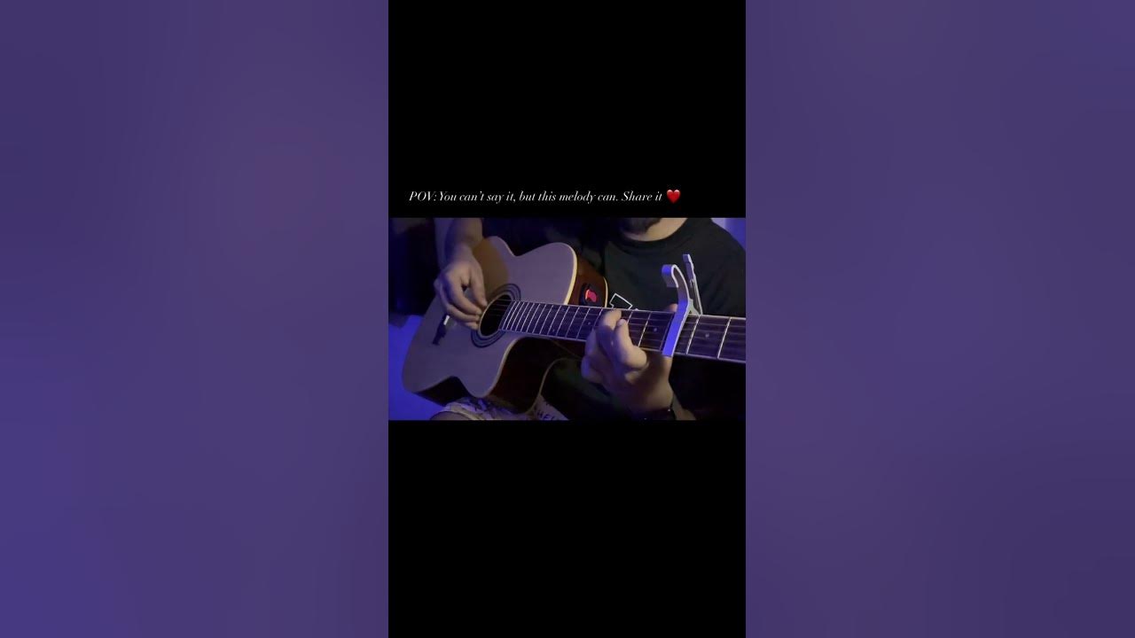 Tujhe Kitna Chahne Lage Hum | Fingerstyle Guitar Cover 🎸💌 | Kabir Singh #Shorts #GuitarCover