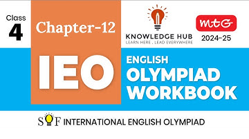 IEO-International English Olympiad Class- 4 | CHAPTER 12 SPOKEN AND WRITTEN EXPRESSION; PUNCTUATION