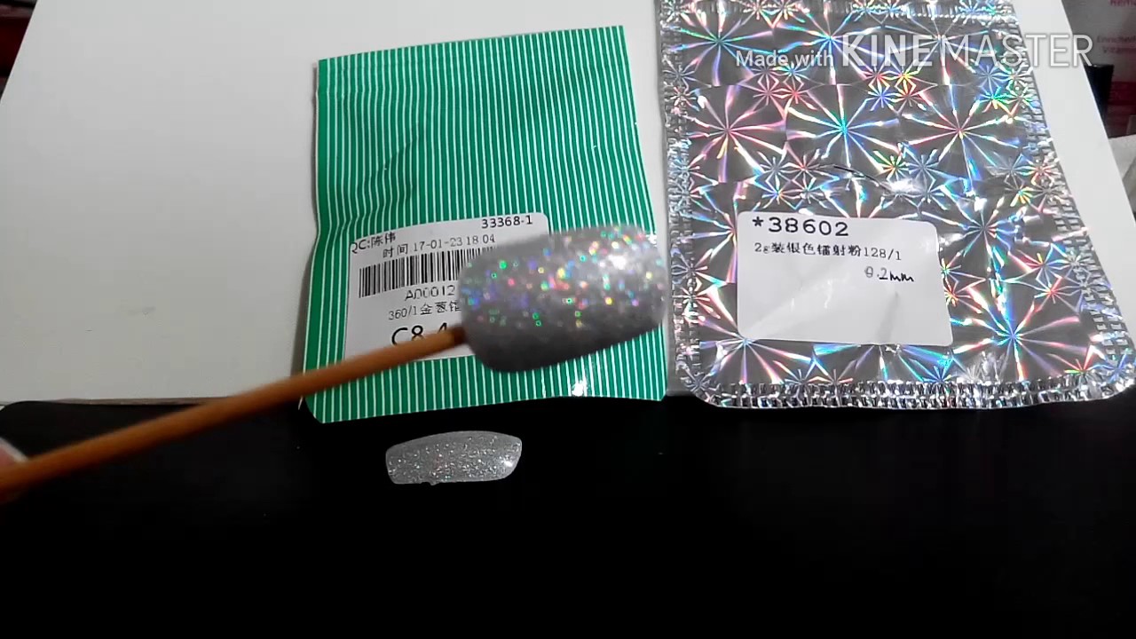 Holo powder - Size matters