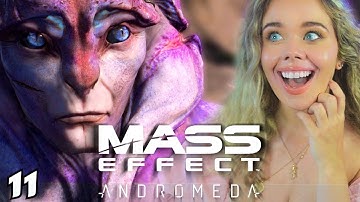 MEETING JAAL! Mass Effect: Andromeda Blind Playthrough - Part 11