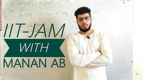 IIT-JAM II 2020 II SUM OF SERIES.