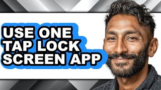 How to Use One Tap Lock Screen App (easy Method) screenshot 4