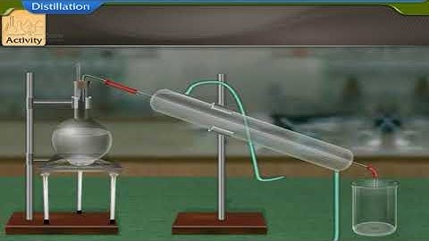 Two separate a mixture two miscible liquids by simple distillation | Class 9 Chemistry Practical