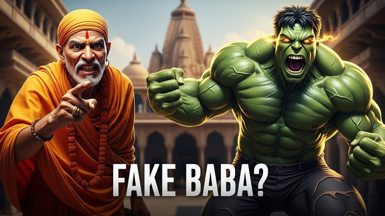 Fako Baba Fake Baba Exposed by Hulk 💥 | Truth, Power & Justice people - YouTube