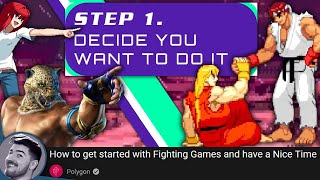 Step 1 May Be the Hardest (Watching Polygon's Guide to Getting into Fighting Games)