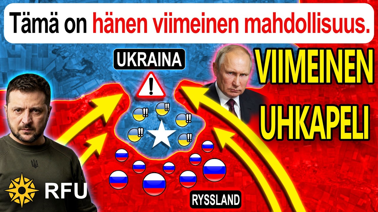 Venäjän kenraalit panevat KAIKEN peliin: Orihiv saarretaan ennen Putinin kostoa