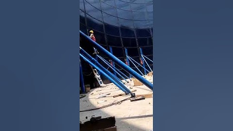 Erection of multiple water storage tanks in M using our (Bolted-type) Hydraulic Tank jacking System