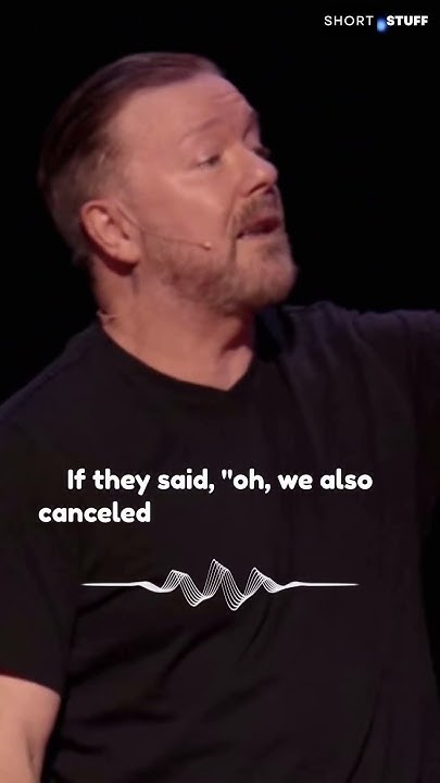 Ricky Gervais gets questioned about being an atheist - YouTube