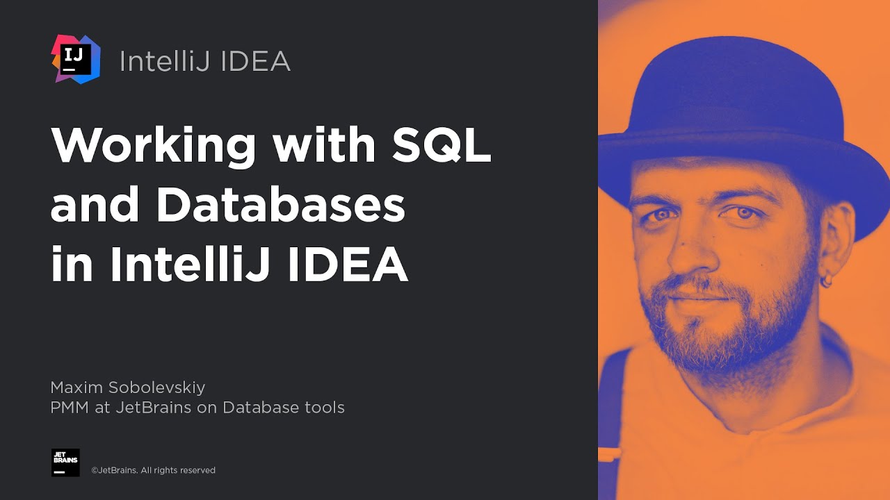 Working with SQL and Databases in IntelliJ IDEA
