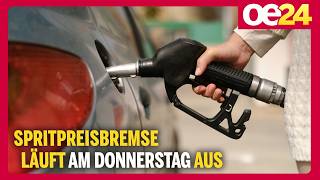 Spritpreisbremse läuft am Donnerstag aus