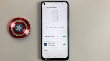 Quick Return Bubble on OPPO A54 Android 10