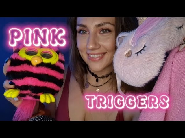 [ASMR PL] PINK TRIGGERS 💗💖💓💕💞 (whispering, tapping, scratching, personal attention)