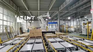 Robotic palletization system stacker automatic ABB robot palletizer Profile