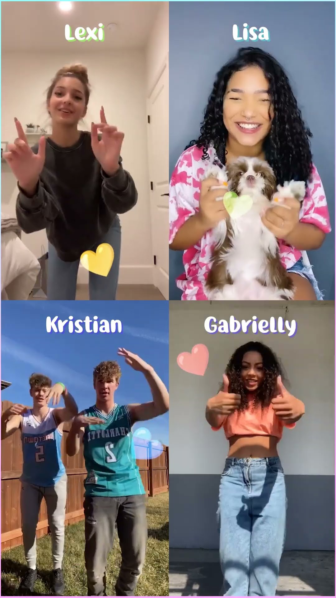 feeling good - Lexi Rivera x Lisa Barcelox x Kristian Ramey x Gabrielly #dance #tiktok #shorts