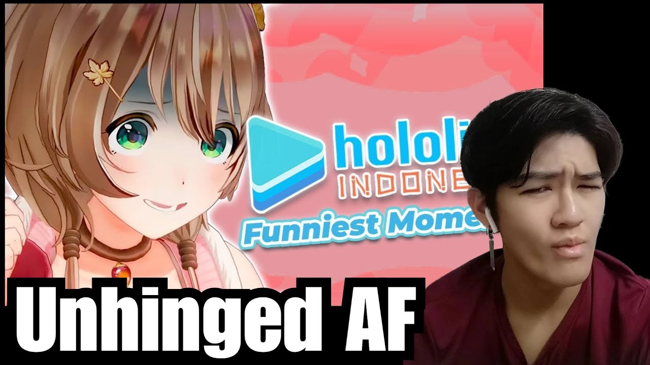 8 Minutes of Hololive Indonesia LMAO Moments REACTION!!!!!