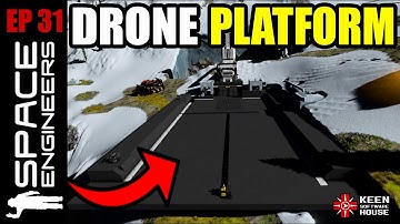 Space Engineers Survival (EP31) | Grondslagen voor DRONE-BEZORGING [2025]