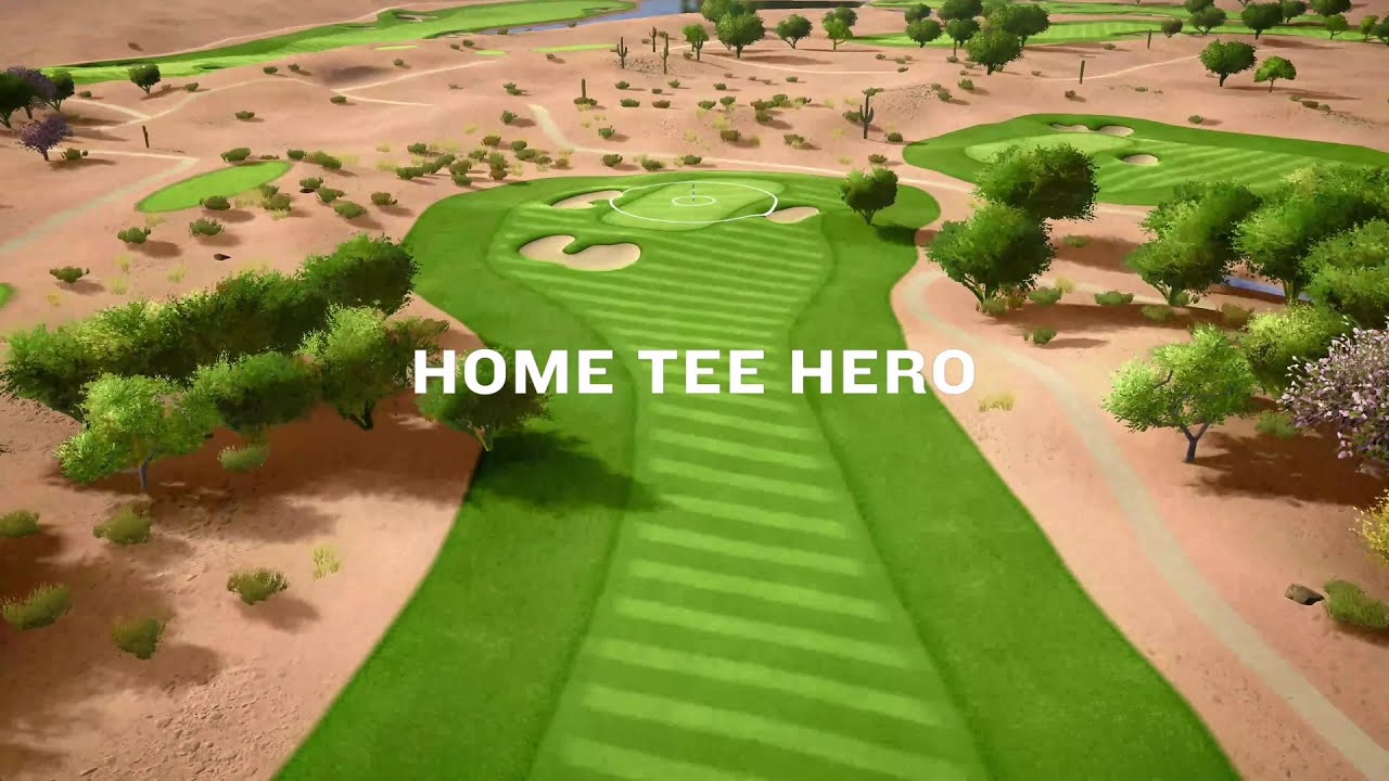 Home Tee Hero on the Garmin Approach R50