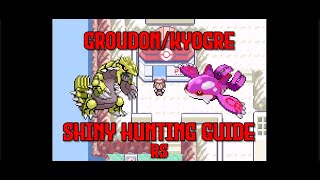 A Quick Shiny Hunting Guide On Groudon/Kyogre In R/S (Dry Battery) screenshot 3