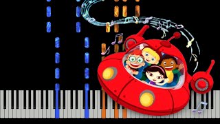 Little Einsteins Theme Song - Piano Tutorial