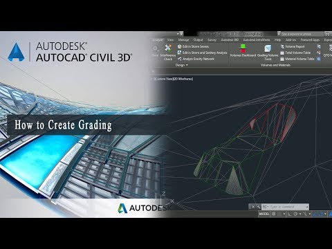 How to create a grading - AutoCAD Civil 3D