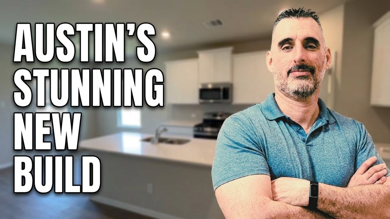 Stunning New Build in Austin Texas With Modern Chef's Kitchen