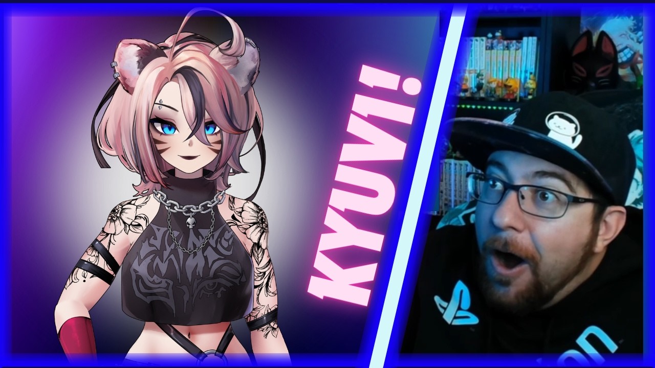 Would You Give This Tiger Vtuber Headpats Let's Find Out On Behind The Vtuber W/ @kyuvvivi