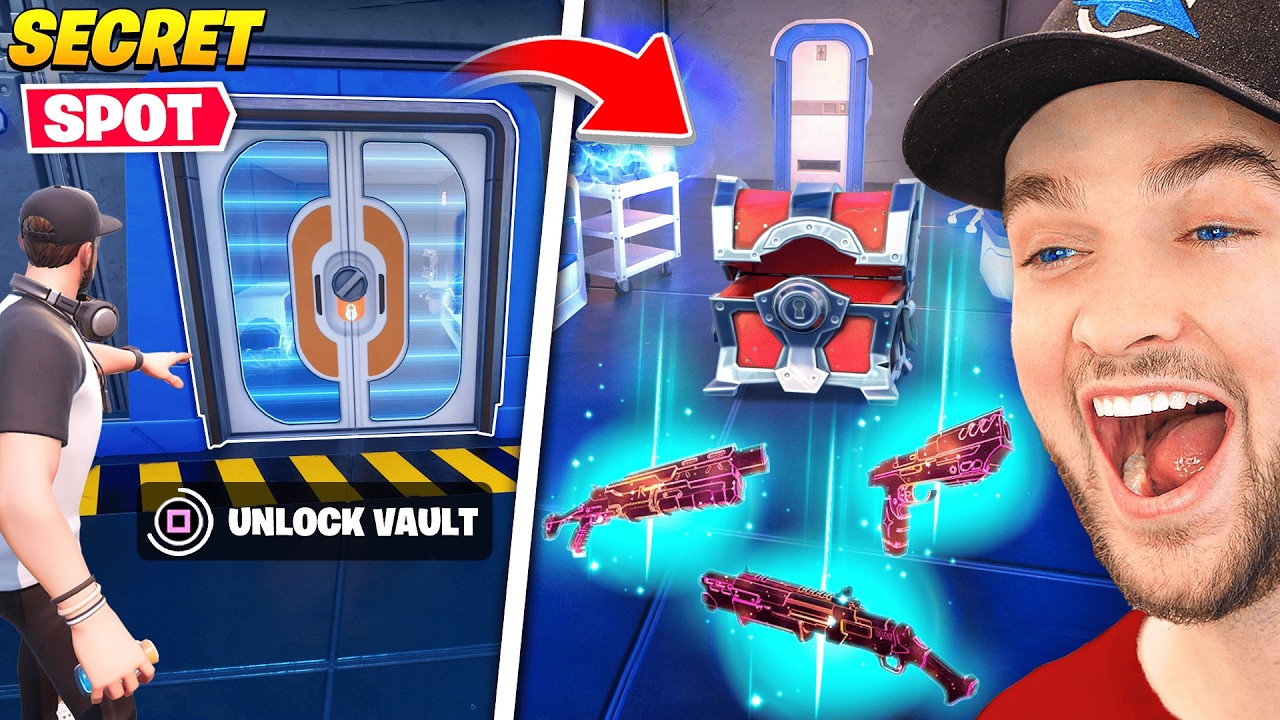 *ALL* SECRET Loot Spots in Fortnite CH6 Season 3!
