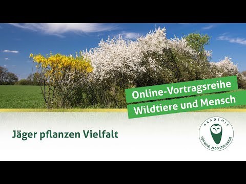 DJV Online Lecture Series "Wildlife and Humans" | Hunters Planting Diversity