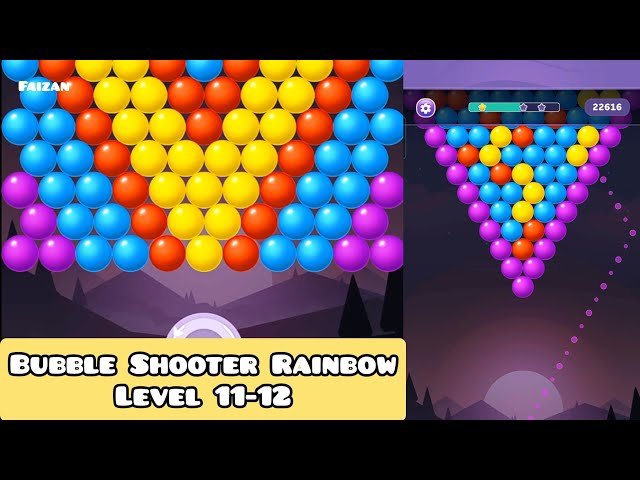 Bubble Shooter Rainbow Level 112 - 120 💎 ( Best Bubble Game ) Ble Shooter  🏳‍🌈 @GamePointPK 