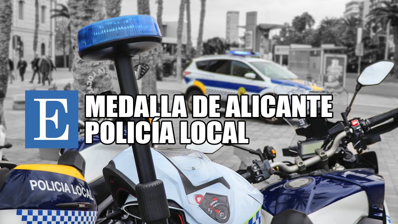 Medalla de Alicante para Policía Local