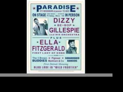 Ella Fitzgerald Dizzy Gillespie "Lover Man" Live R...