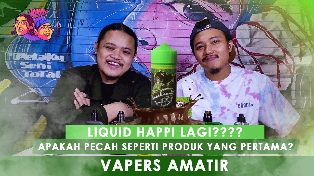 HAPPI KRUNCH by WISE JUICE X ARIF ARISAN | PRODUKNYA MENGGOKIL LAGI KAWAN!!!!!!