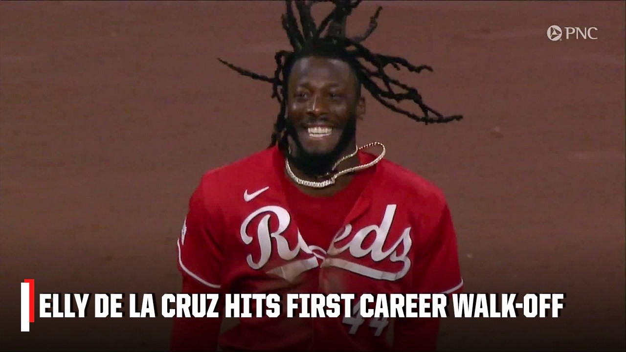 Elly De La Cruz hits first career walk-off in extra-inning win against the Cardinals 🔥 | ESPN MLB