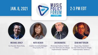 Save Our Stages Implementation - Music Policy Forum Live