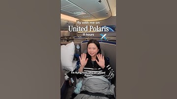what it’s like to fly united polaris business class ✈️
