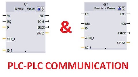 PLC to PLC Communication using S7 Connection PUT & GET Instructions
