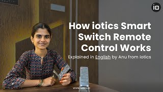 English - Remote Control Features of the iotics Smart Switch