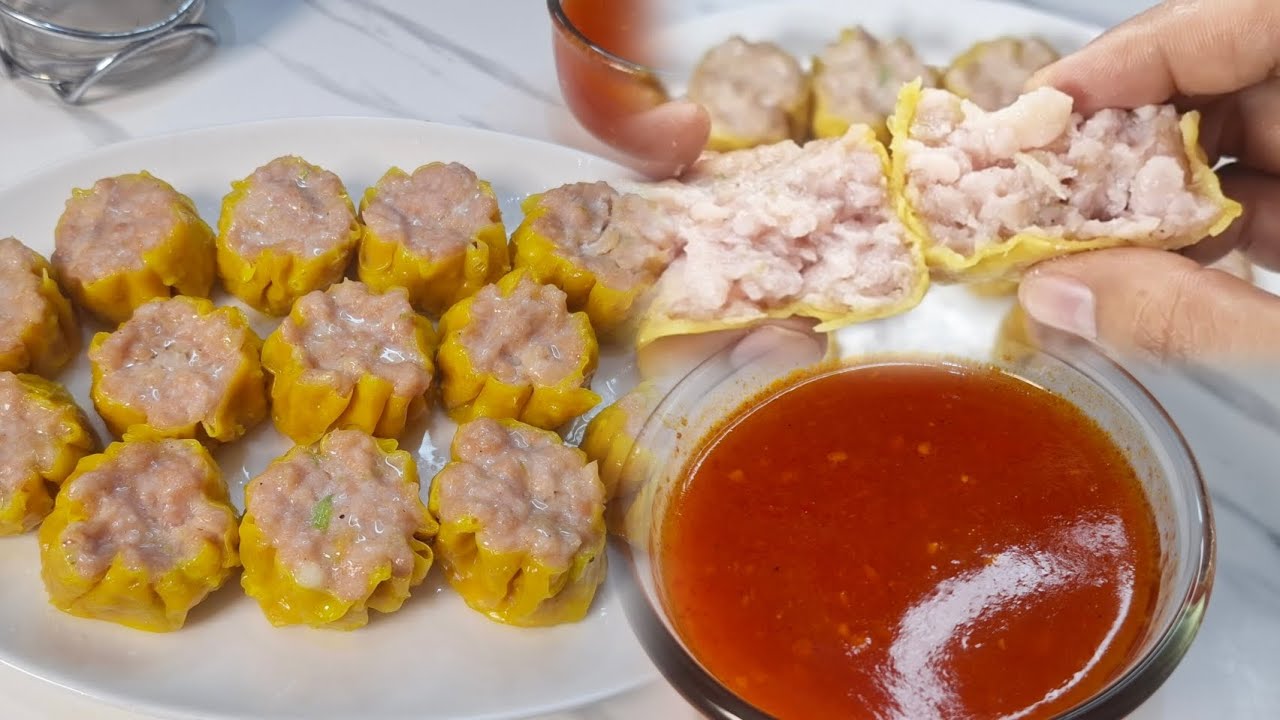 PARAH TERNYATA ENAK BANGET  !! resep DIMSUM LEMBUT JUICY anti gagal