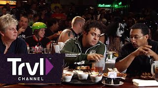 The World's Biggest Burger Challenge | Man v. Food | Travel Channel