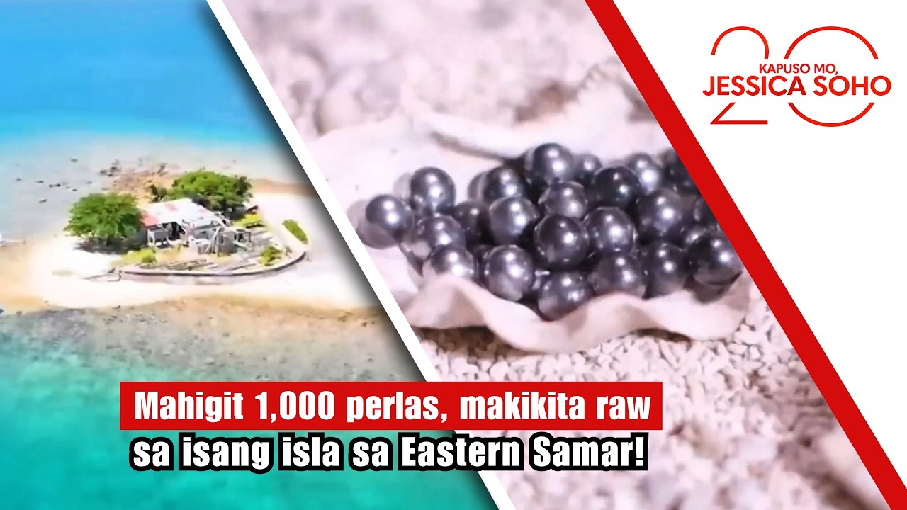 Mahigit 1,000 perlas, makikita raw sa isang isla sa Eastern Samar! | Kapuso Mo, Jessica Soho