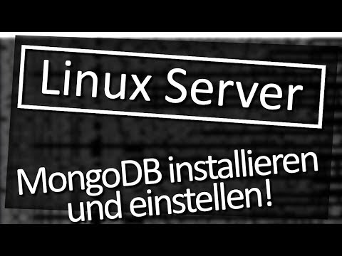 Video: Wie starte ich Robomongo unter Ubuntu?