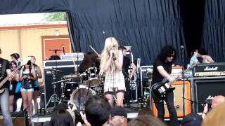 The Pretty Reckless - Zombie (Warped Tour - Mountain View, CA 6/26/10)